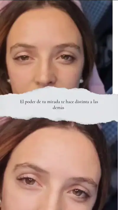 Pestañas terminadas